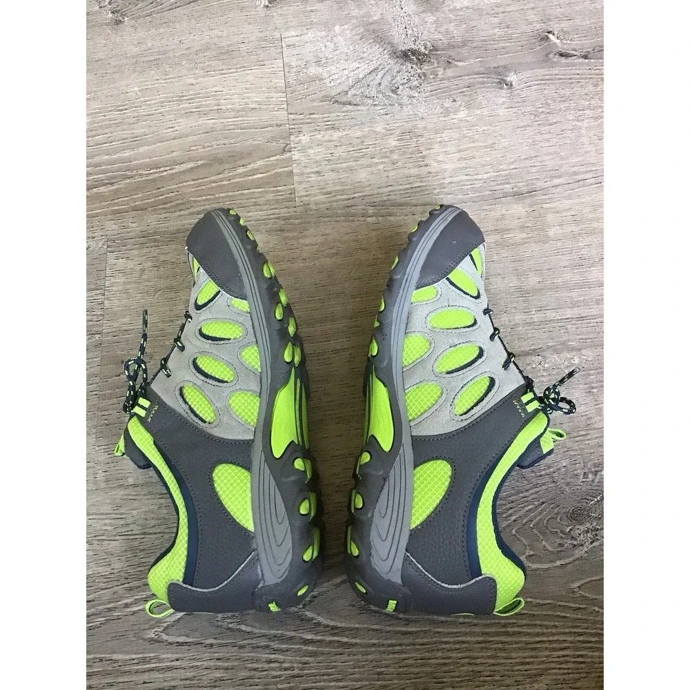 Merrell Hiking Chameleon Low Lace Boys Green Grey Size 7M Shoes MY52377